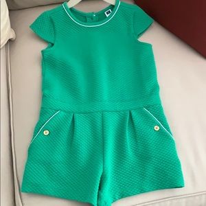 Janie and Jack girls romper size 6.